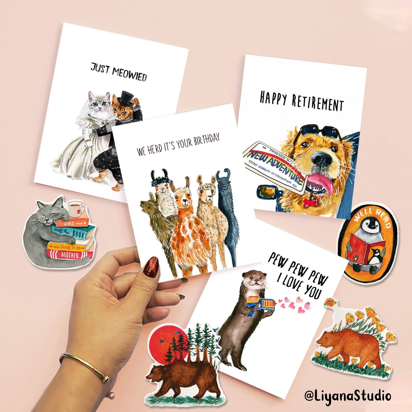 Bear Hug Progress LGBTQ Sticker - Rainbow Teddy Bear Pride Sticker - Funny Waterproof Stickers For Pride Gifts - Liyana Studio