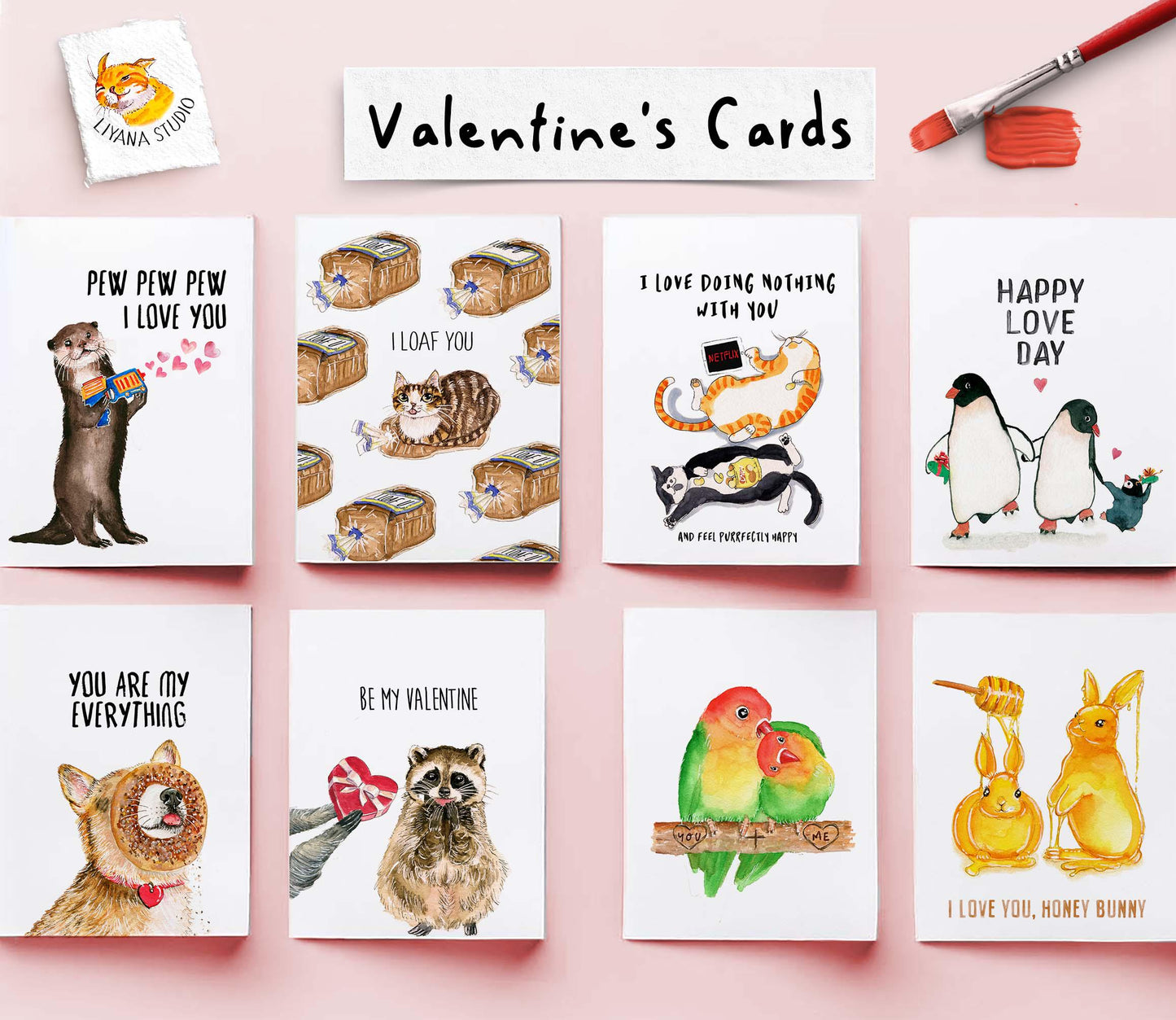 Fight A Bear Funny Valentines Day Card – Best Friend Birthday Card - Funny Anniversary Gift for Husband Wife - Liyana Studio Handmade