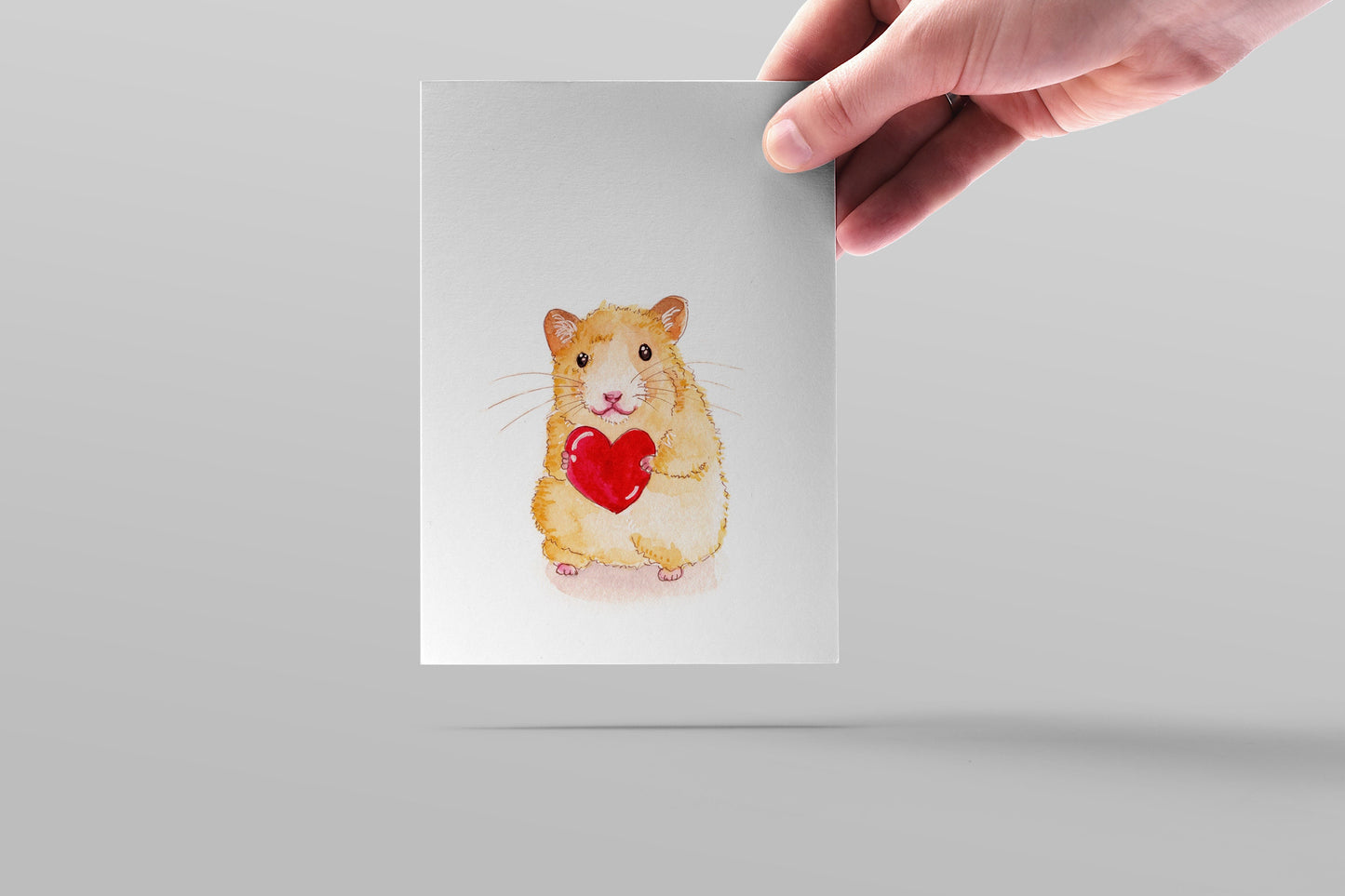 Hamster Funny Engagement Card - You Are Engaged Diamond Ring