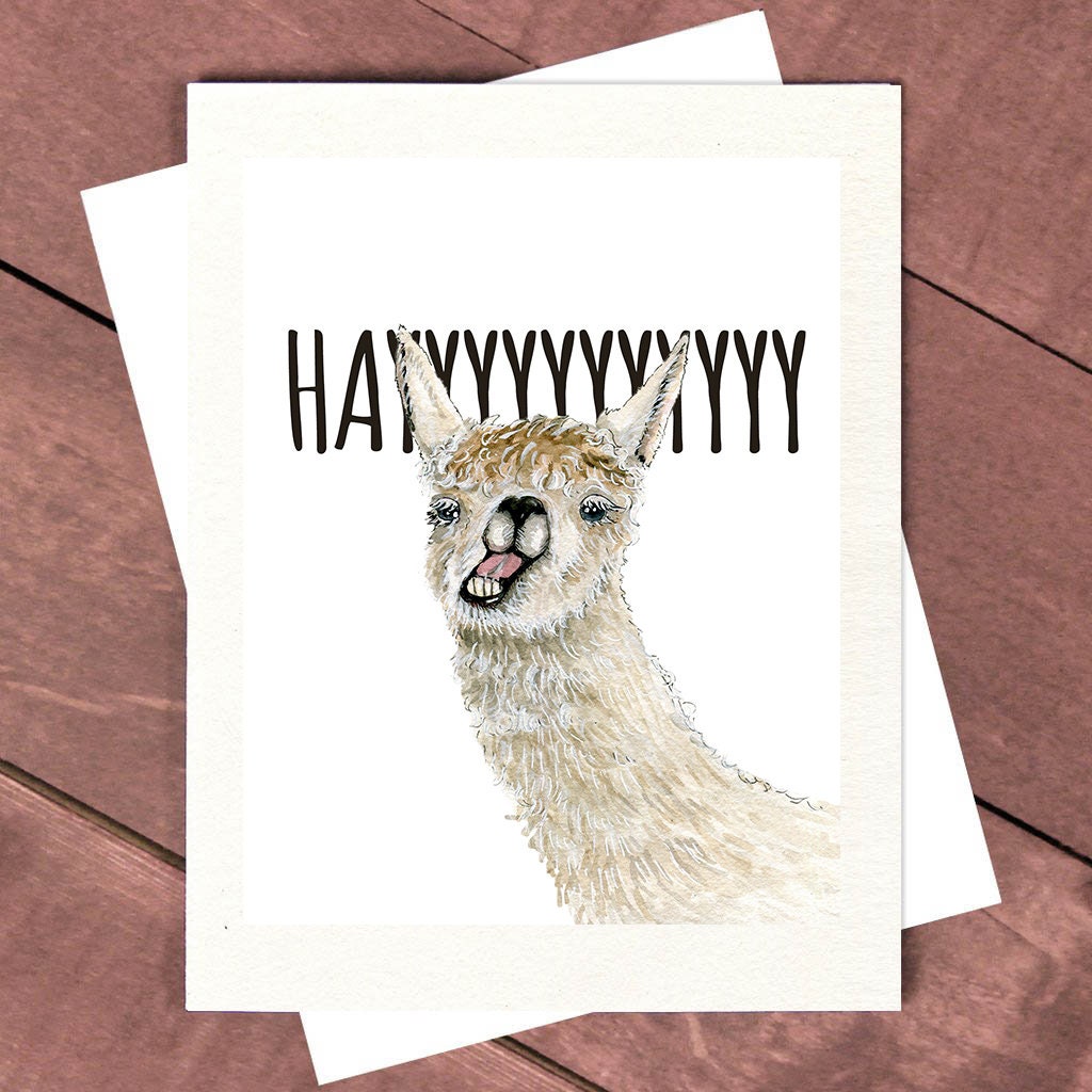 Funny Llama Spits Love Valentines Day Card Funny Pandemic - Social Distancing Card For Him, Quarantine Anniversary Cards For Husband