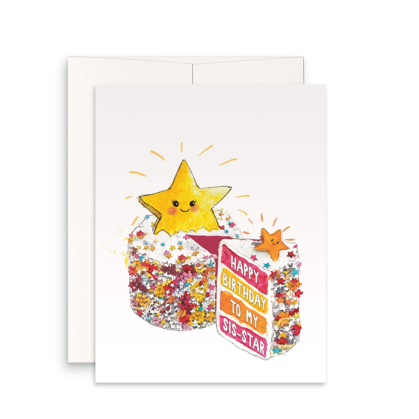 Best Sister Birthday Cards - Happy Birthday To My Sis-Star