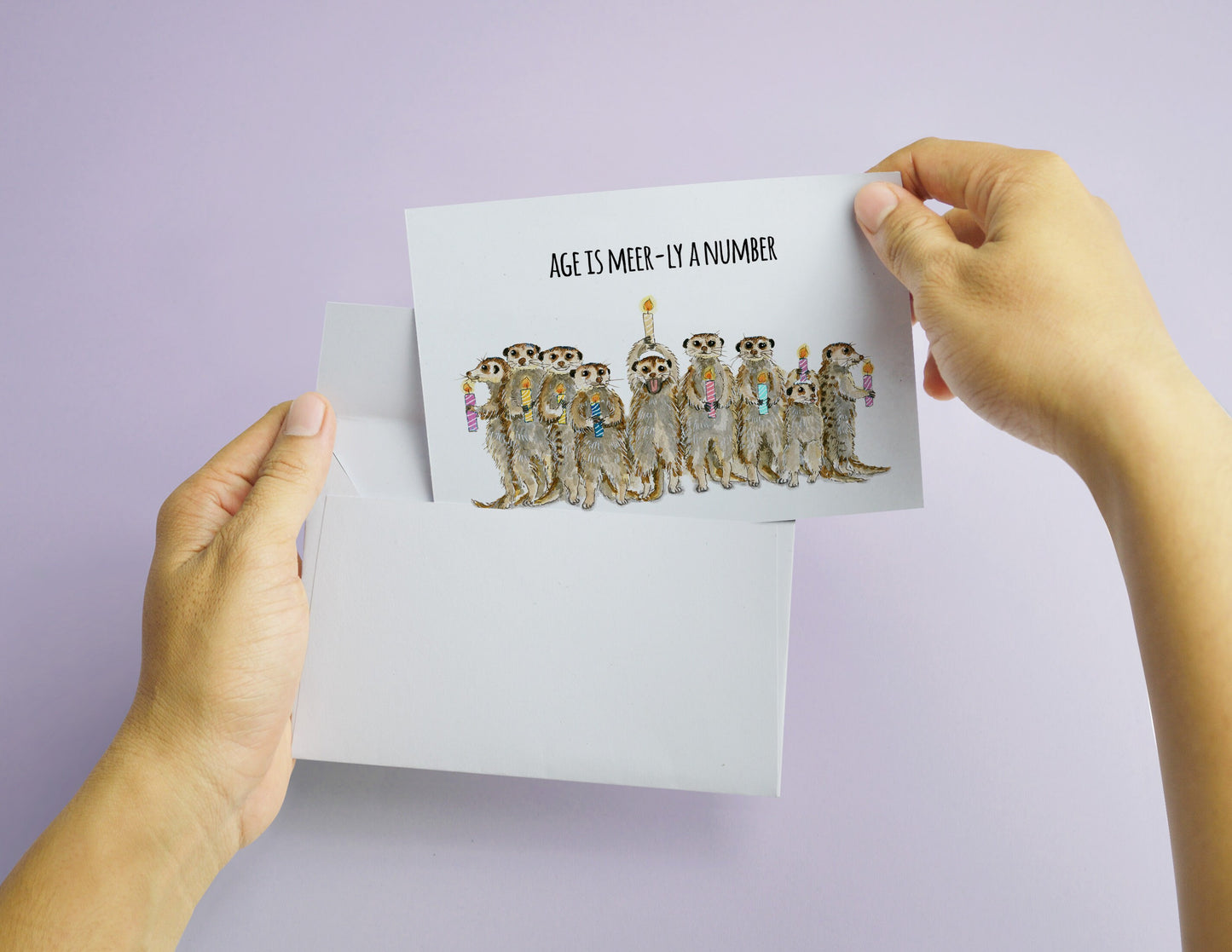Funny Birthday Card - Meerkats Funny Cards