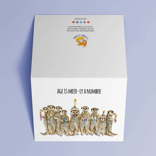 Funny Birthday Card - Meerkats Funny Cards