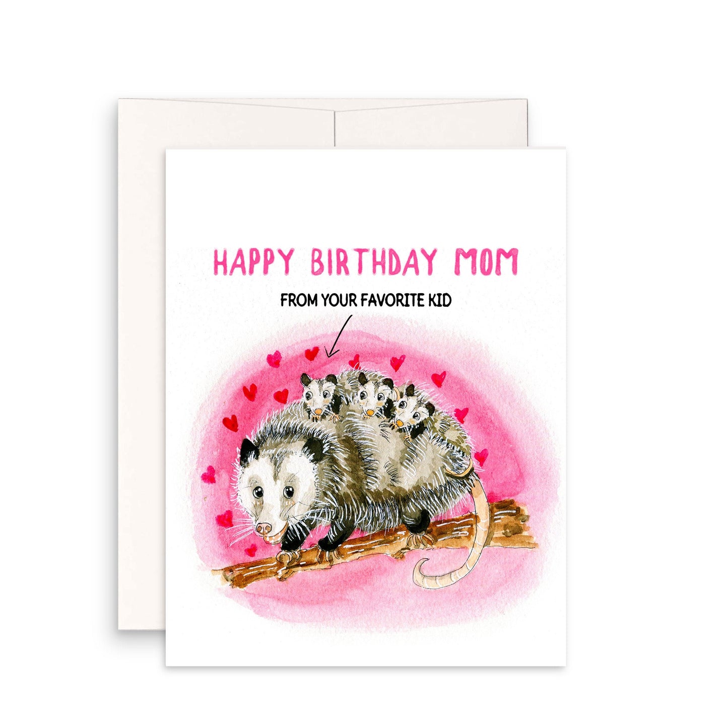 Possum Mom Birthday Cards Funny Gifts For Moms