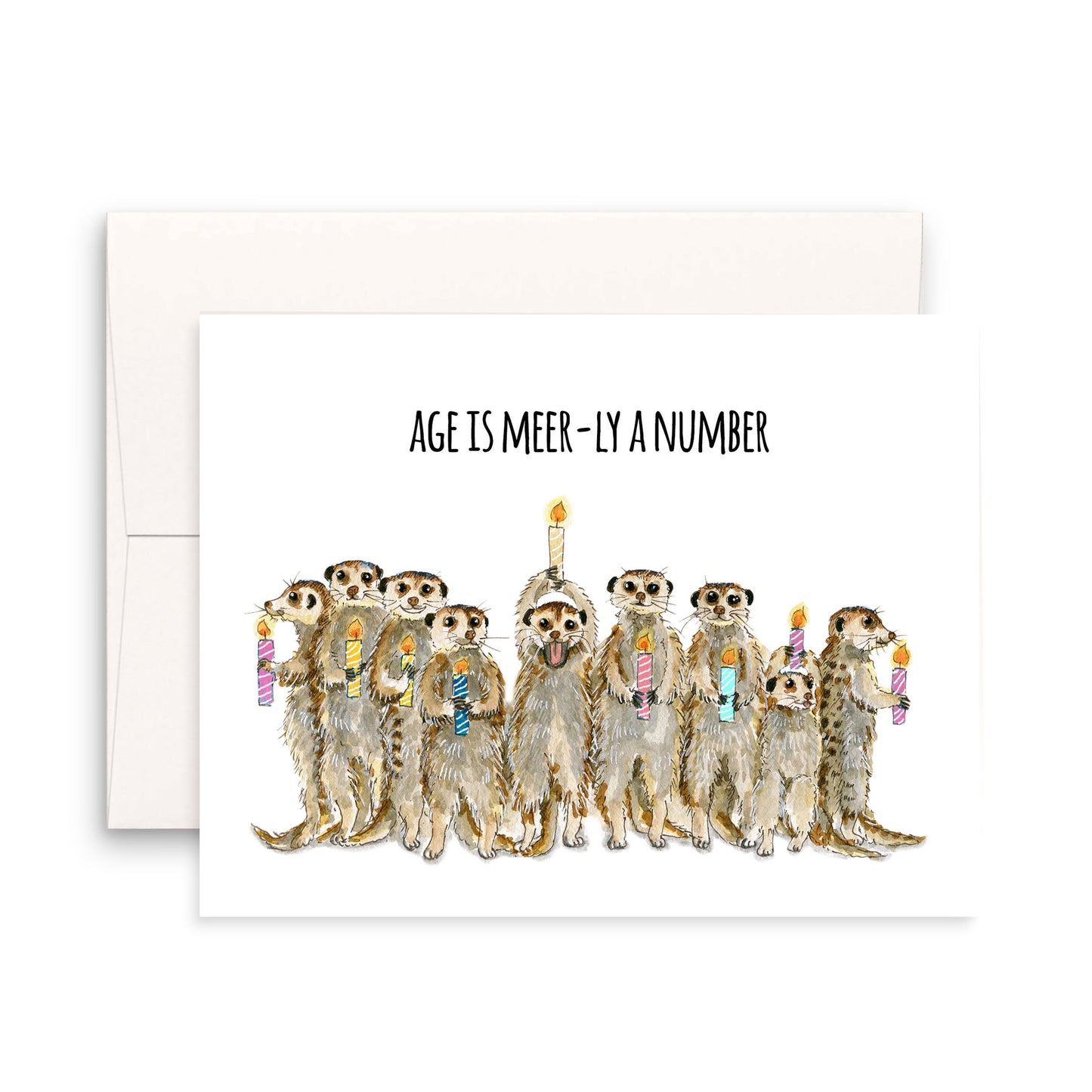 Funny Birthday Card - Meerkats Funny Cards