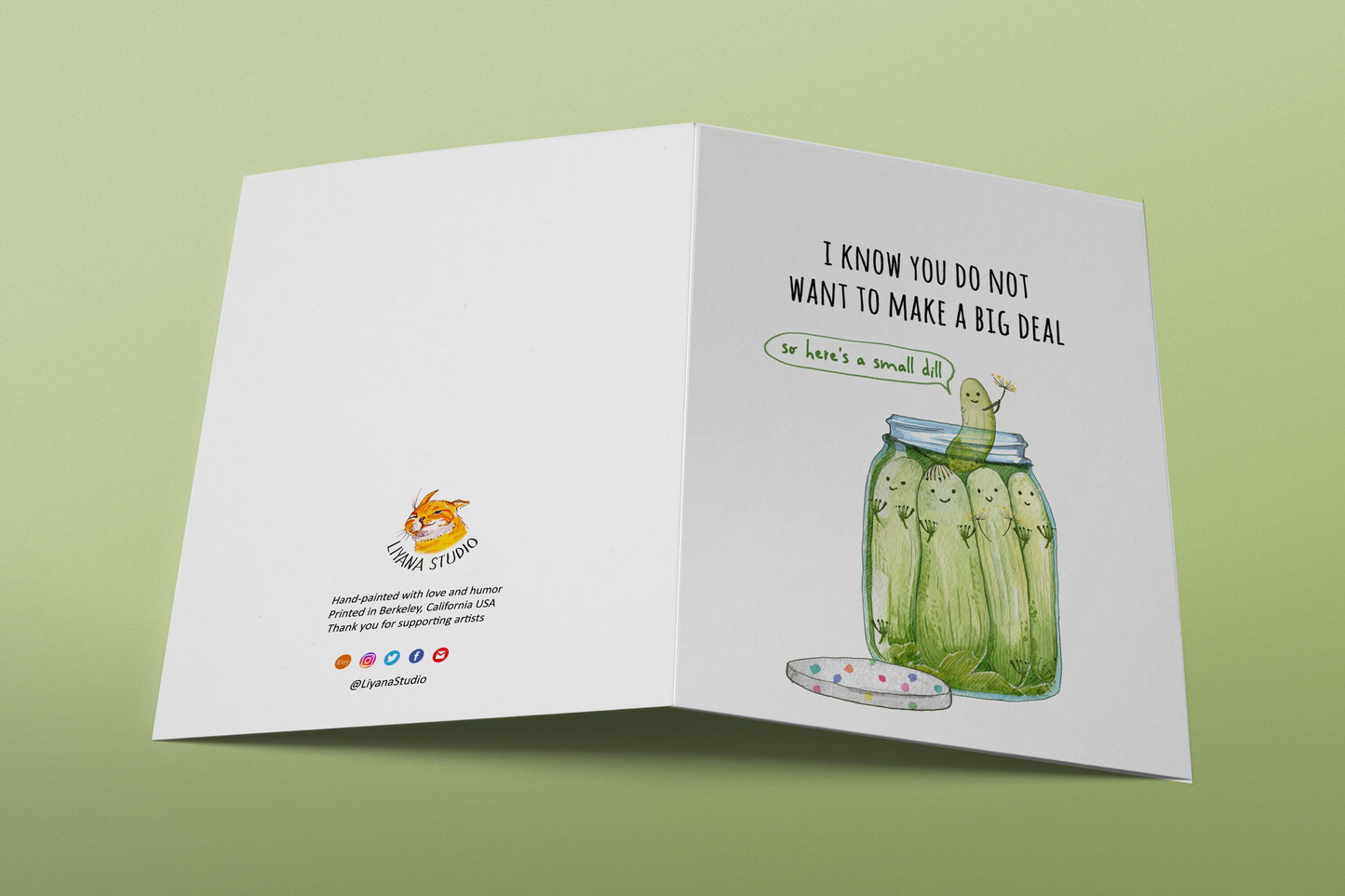 Big Dill Puns Birthday Card Funny - Baby Congratulations Cards