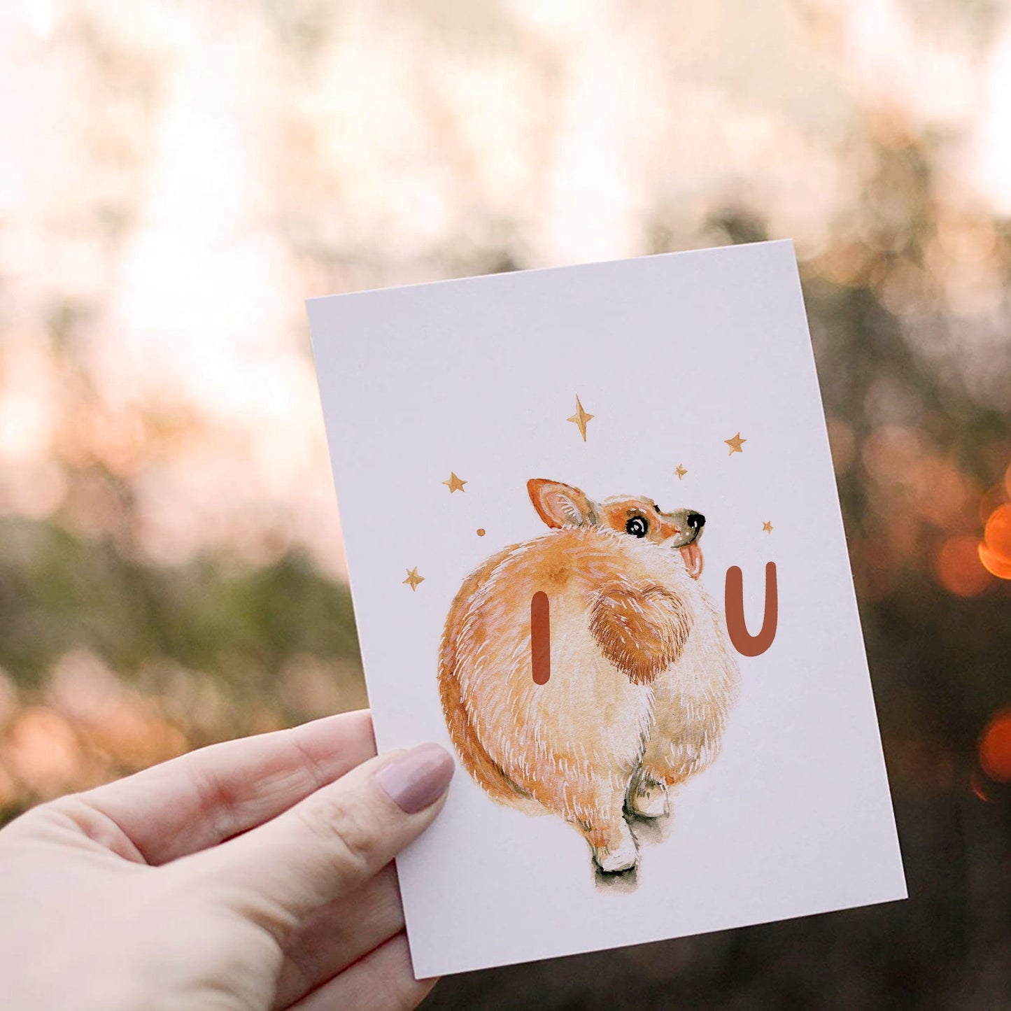 Corgi Valentines Day Card For Him - I Love You Card For Girlfriend - Cute Dog Lover Anniversary Card For Husband