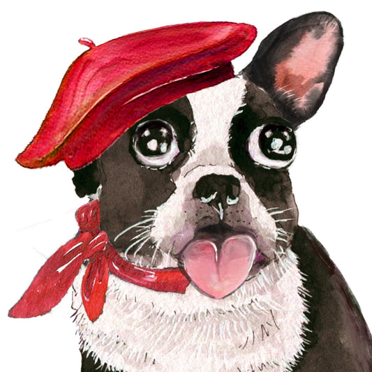 frenchie valentines card - Je t'aime French I Love You - Funny Anniversary Card For Wife - French Bulldog Mom Gift