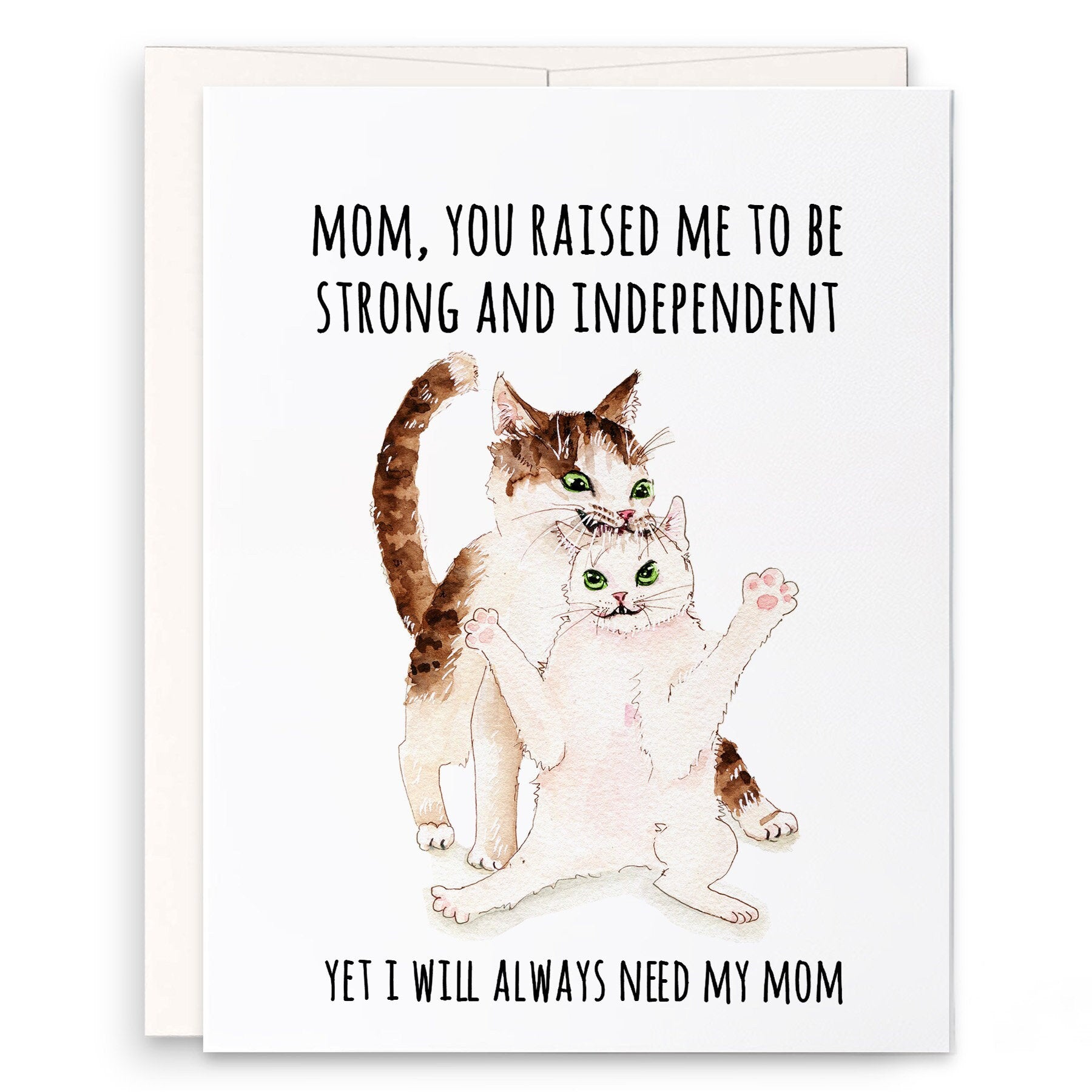 Protective Mama Bear Greeting Card