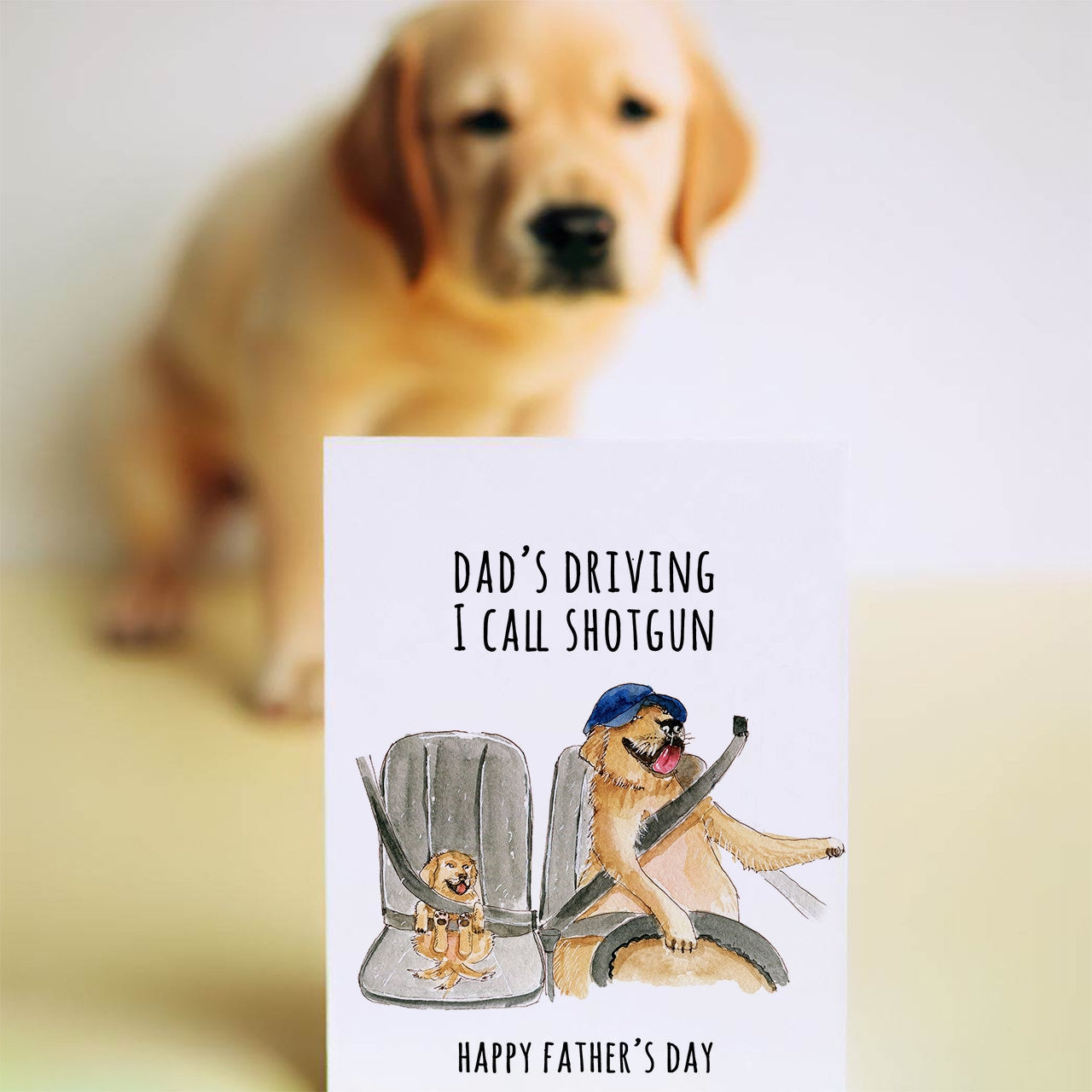 Road Trip Car Ride With Dad Funny Fathers Day Card From Son - Dad And Daughter Happy Fathers Day Card Funny - Dad Birthday Cards