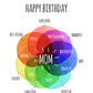 Rainbow Mothers Day  Greeting & Note Cards