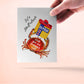 Boiling Crab Birthday Card For Friends - Seafood Crab Cards For Boyfriend - Liyana Studio Greeting Cards Handmade