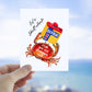 Boiling Crab Birthday Card For Friends - Seafood Crab Cards For Boyfriend - Liyana Studio Greeting Cards Handmade