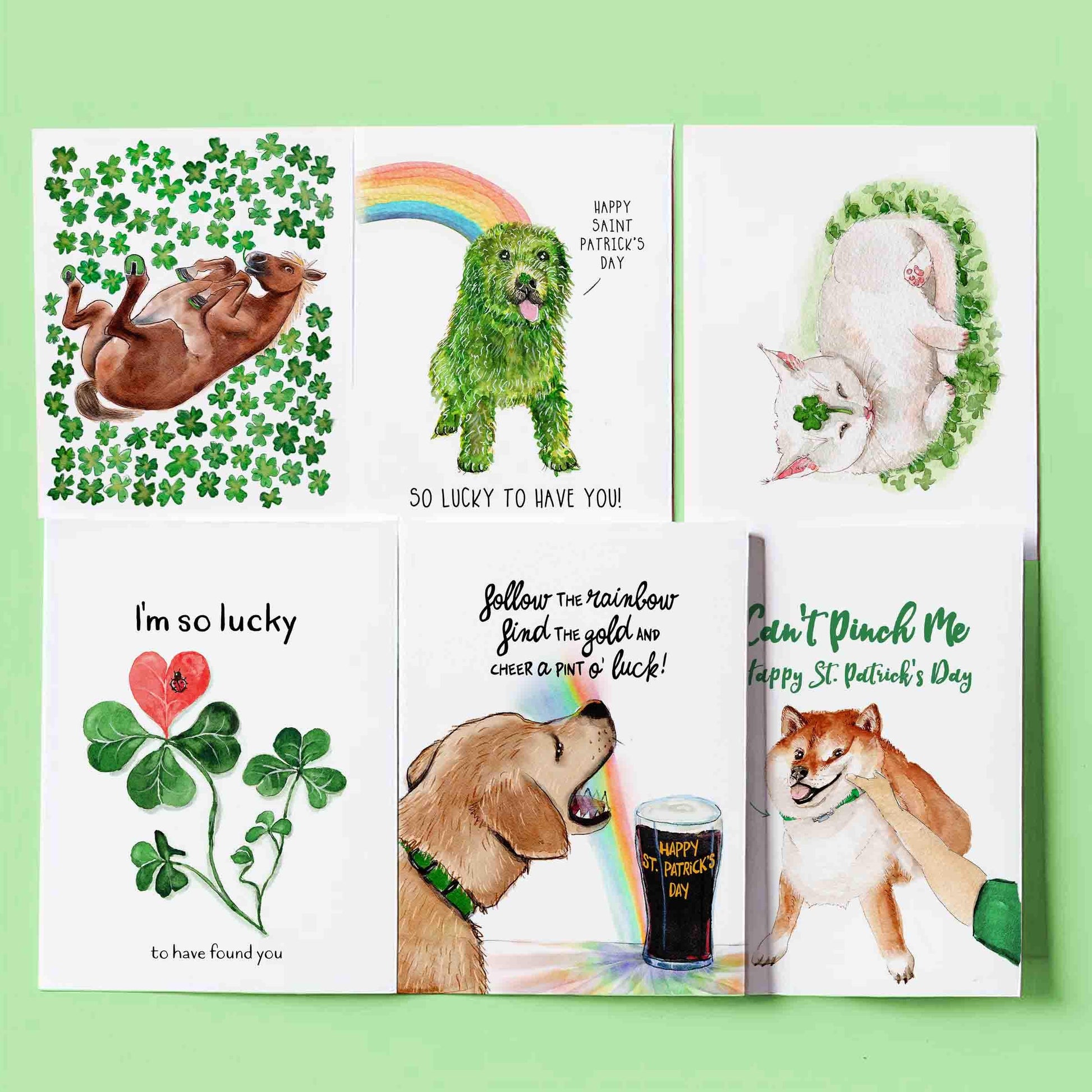 Bad Hare Watercolor Bunny Easter Cards For Kids - Hair Puns Funny Easter Card - Liyana Studio Handmade Greeting Card