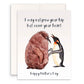 Adult Kid Funny Mother's Day Card From Son - Penguin Pesto Happy Mother's Day Card - Grandma Mothers Day Gift From Grandson Granddaughter