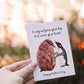 Adult Kid Funny Mother's Day Card From Son - Penguin Pesto Happy Mother's Day Card - Grandma Mothers Day Gift From Grandson Granddaughter