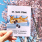 Kangaroo Pump Iron 6th Anniversary Card For Husband Wife - Six Years Strong - Iron Anniversary Gift - Funny Anniversary Card For Boyfriend