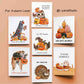 Autumn Leave Racoon Card For Girlfriend – Fall Just Hit Different - Funny Raccoon Happy Thanksgiving Cards – Cute Fall Gift Holiday Greeting