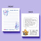 Killing The List Cat Notepad - Funny To do List Note Pad - Cute Memo Pad Stationery Gifts For True Crime Cat Lover - Handmade Liyana Studio