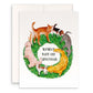 Dog Butt Sniff Wreath Christmas Cards – Funny Holiday Card for Dog Lovers – Season’s Rear-est Greetings - Liyana Studio Handmade