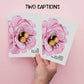Honey Bee Flower Valentines Day Card – We Bee-Long Together Cute Love Card - Floral Anniversary Gift for Husband - Liyana Studio Handmade