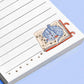 Knight's Manuscript medieval Notepad - Funny To do List Note Pad - Cute Memo Pad Stationery Gifts - Handmade By Liyana Studio