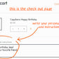 Add-On: Print Personal Message Inside Card