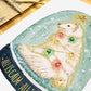 Samoyed Dog Christmas Card, Snow Globe Christmas Card, Silend Night White Christmas, Holidays Card, Merry Christmas Dog Card