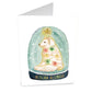 Samoyed Dog Christmas Card, Snow Globe Christmas Card, Silend Night White Christmas, Holidays Card, Merry Christmas Dog Card