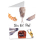 You Got This Encouragement Card For Her, Animals Paws Fist Bump High Five Motivation Cards For Friends, Funny New Job Card For Him, New Job