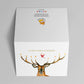 Funny Hanukkah Card - Cardinal Oh Deer Menorah Candles