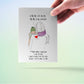 New Baby Talk Card For New Dad, Funny Baby Dad Card For Him, Funny First Father's Day Card From Daughter, Dad Birthday Card For Husband