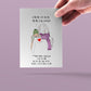 Mom Birthday Card From Baby  - Funny Baby Babble