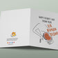 1st First Fathers Day Cards From Baby - Expectant Fathers Day Gift From Pregnant Wife