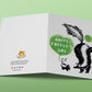 Skunks Funny Fathers Day Card From Daughte - Happy Fater's Day