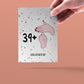 Offensive 40th birthday card, Funny Birthday Cards For Best Friends, Rude Forty Bday Cards For Her, Happy Birthday Of 40 Middle Finger Swear