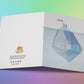 Happy Anniversary Card For Him -  I Love You This Much Like Iceberg Penguins Love Cards - Cute Penguin Valentines Day Card