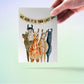 Funny Retirement Card For Coworker - Llama Herd It's Your Last Day