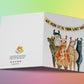 Funny Retirement Card For Coworker - Llama Herd It's Your Last Day