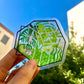 Transparent Stickers For Plant mom - Greenhouse Plant Stickers - Funny Cats Sticker