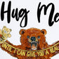 Quarantine Grizzly Bear Hug Card - Thinking Of You Gift