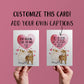 Cats Funny Valentines Card For Boyfriend - I Love You More Couples Gifts From Girlfriend