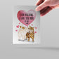 Cats Funny Valentines Card For Boyfriend - I Love You More Couples Gifts From Girlfriend