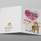 Cats Funny Valentines Card For Boyfriend - I Love You More Couples Gifts From Girlfriend