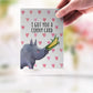 Funny Valentines Card For Boyfriend - Rhino Corny Anniversary Cards For Husband