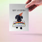 Happy 16th Birthday Card Funny - New Adventure You Can Drive Now - For Black Lab Puppy Dog Lover