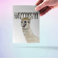 Funny Llama Card For Best Friend BFF Thinking Of You Card