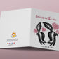 Fart Skunks Funny Valentines Card For Boyfriend - Love Is In The Air -  Valentines Day Gift For Him