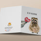 Funny Raccoon Valentines Card For Girlfriend - Be My Valentines Chocolate Candy Gift For Her