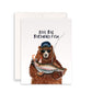 Fishing Bear Birthday Cards Funny - Reel Big Fish Dad Birthday Card For Men